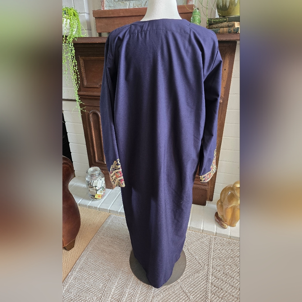 VINTAGE Ethnic Caftan Size XL - Picture 6 of 16